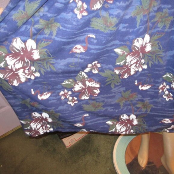 Fresh Produce FLAMINGO Flea Market Size 3X DRESS Sleeveless POCKETS V-Neck TANK - Picture 3 of 9